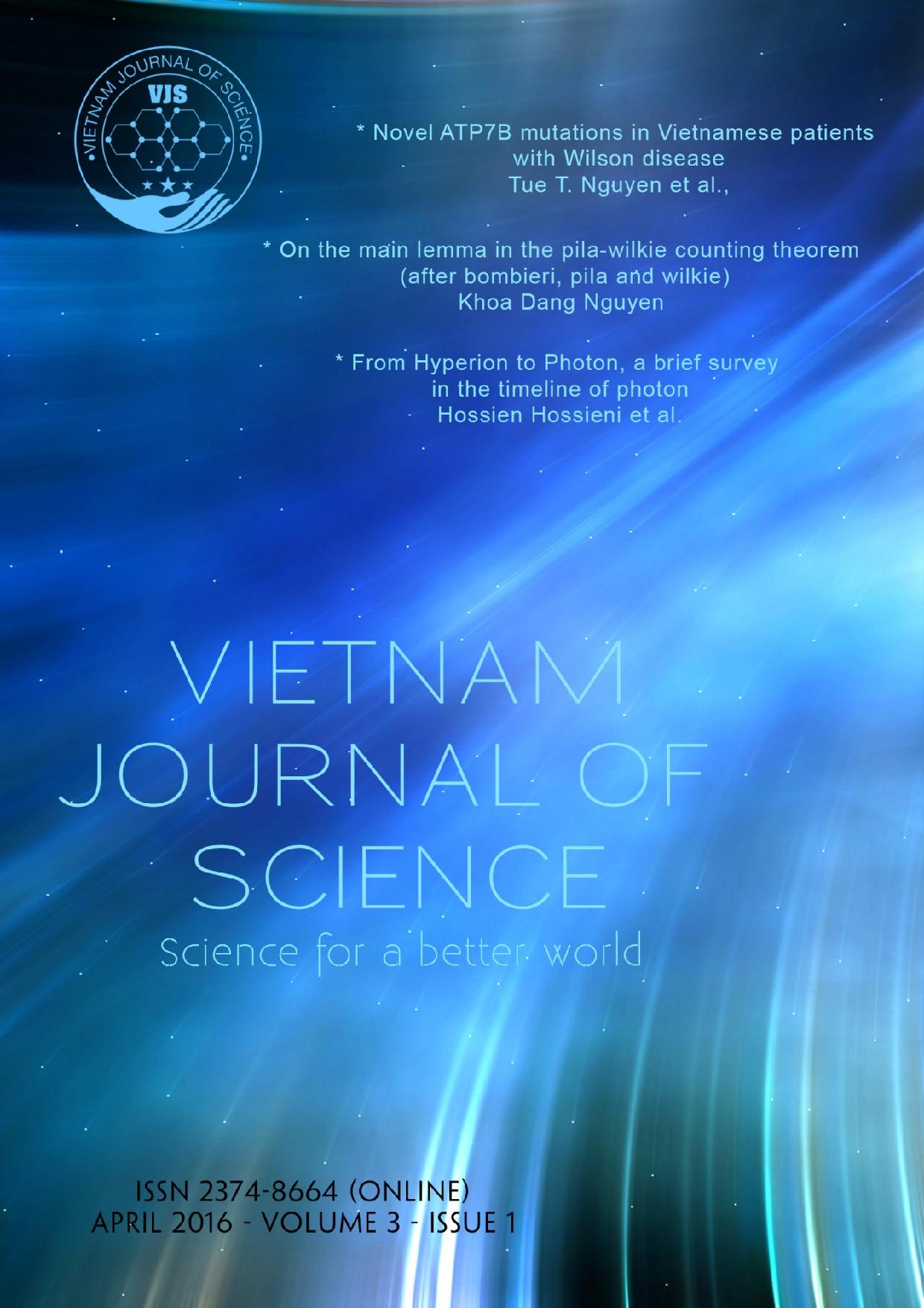 Khái quát tình hình nghiên cứu và ứng dụng công nghệ sinh học tại Việt Nam | Vietnam Journal of Science